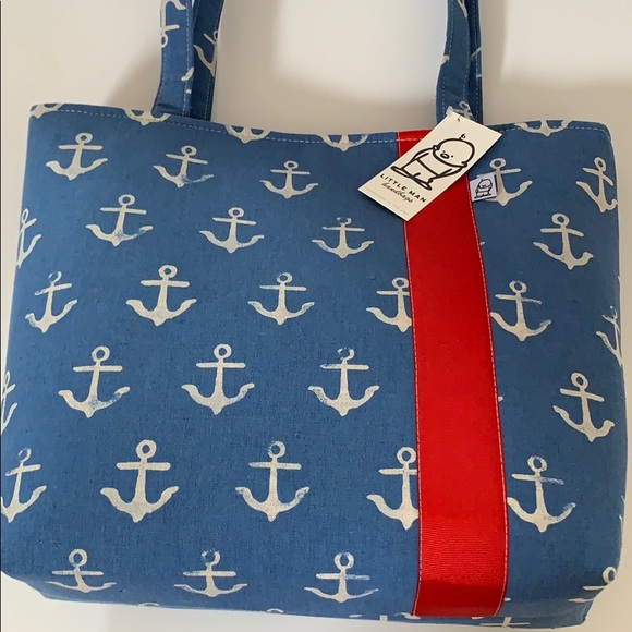 Little Man cloth tote bag - Picture 3 of 6